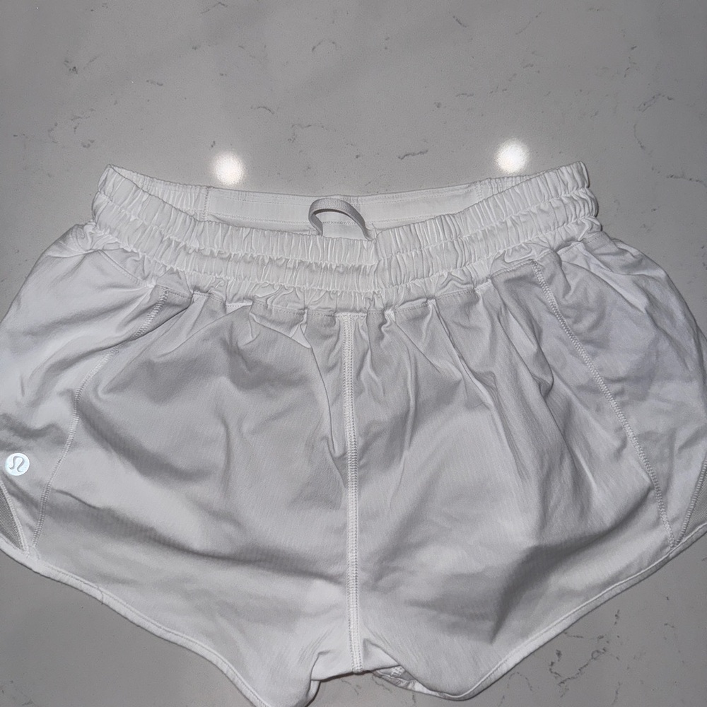 Lululemon Athletica White Women's Athletic Shorts